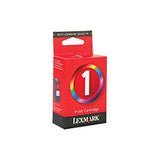 Lexmark #1 Hi Res Moderate Use Black/ Colour Ink Cart