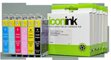 Compatible Epson (T0491-T0496) Ink Cartridges