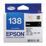 Epson 138 High Yield Ink Cartridges