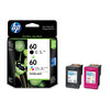 HP No.60 Ink Cartridge Combo Pack