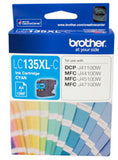 Brother LC135XL Super High Yield Ink Cartridges