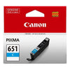 Canon CLI651 Standard Ink Cartridge - Cyan