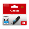 Canon CLI651xl High Yield Ink Cartridge - Cyan