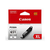 Canon CLI651xl High Yield Ink Cartridge - Grey