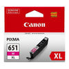 Canon CLI651xl High Yield Ink Cartridge - Magenta