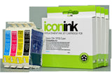 Compatible Epson 73N B/C/M/Y Inks - Rainbow pack