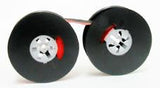 Compatible Universal Double 5.1cm Spool 6001511502 (12.7mm) FN-BLACK/RED Ribbon
