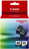 Canon PG40 + CL41 Ink Cartridge Combo pack