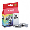 Canon BCI15BK Ink Cartridge Twin Pack - Black