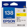 Epson 138 High Yield Ink Cartridge - Yellow 
