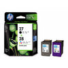 HP No.27 and No.28 Ink Cartridge Combo Pack 