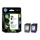 HP 56 and 57 Ink Cartridge Combo Pack