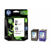 HP No.21 and No.22 Ink Cartridge Combo Pack 