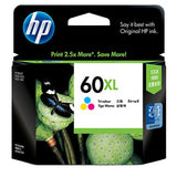 HP 60xl High Yield Ink Cartridge - Tri Colour