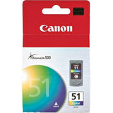 Canon CL51 Chromalife 100 Hi Yield Ink Cartridge-Colour