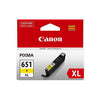 Canon CLI651xl High Yield Ink Cartridge - Yellow