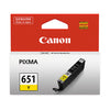 Canon CLI651 Standard Ink Cartridge - Yellow