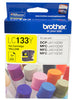 Brother LC133Y High Yield Ink Cartridge - Yellow