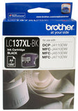 Brother LC137XLBK Super High Yield Ink Cartridge - Black