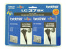 Brother LC37BK Ink Cartridge Twin Pack - Black