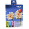 Brother LC39 Ink Cartridge 3 Pack - Colour 