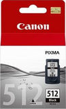 Canon PG512 Ink Cartridge High Capacity - Black