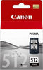 Canon PG512 Ink Cartridge High Capacity - Black