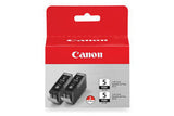 Canon PGI5BK Ink Cartridge Twin Pack - Black