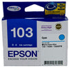 Epson (T1032) T40W/TX600FW Extra Hi-Cap Ink Cartridge - Cyan